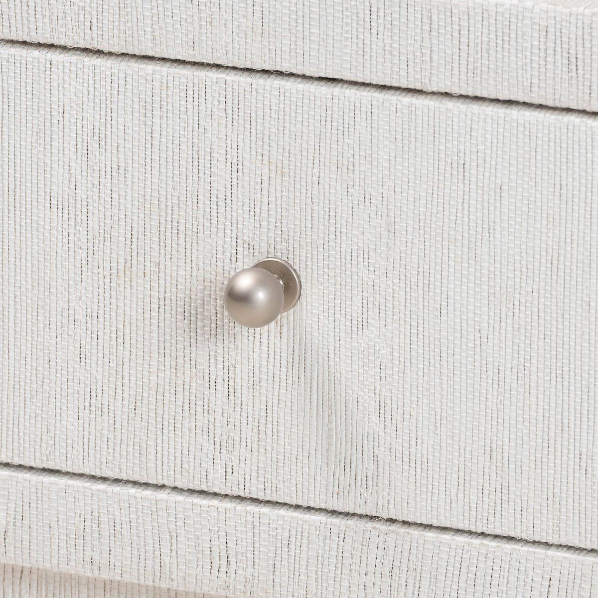 bali & pari Kai Grasscloth End Table White - thumbnail 8
