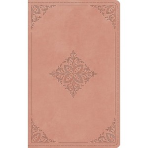 ESV Vest Pocket New Testament with Psalms and Proverbs, Red Letter (Trutone, Blush Rose, Fleur-De-Lis Design) - by  Esv Bibles (Leather Bound) - 1 of 1