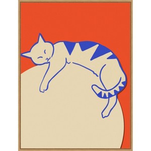 Amanti Art Catalyst by Uma Gokhale Framed Canvas Wall Art - 1 of 4