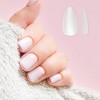 Unique Bargains Women's Full Coverage Fake Nails S Gray White 1 Pc - 4 of 4
