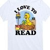 Boys' - Sesame Street - I Love To Read Short Sleeve Graphic T-Shirt - 2 of 4