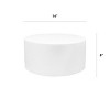 O'Creme Round Cake Dummy for Display Decorating, Styrene - 6" High - 2 of 4