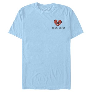 Men's Cruella Rebel Heart T-Shirt - 1 of 4