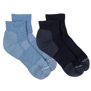 Fox River Anywear Essential Lightweight Quarter Crew Sock - 2 Pack - 1 of 4