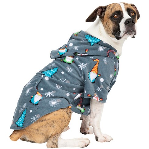 Emerald Green Pet Pjs Fleece Hoodie