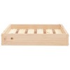 VidaXL Dog Bed 20.3 in.x17.3 in.x3.5 in. Solid Wood Pine - 3 of 4