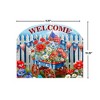 Briarwood Lane Spring Art Sign 8.25x10.25 Patriotic Wagon For Spring Art Sign - 2 of 4