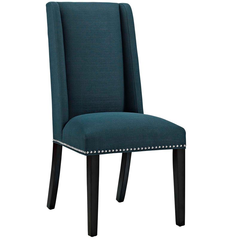 Baron Fabric Dining Chair Azure - Modway, 1 of 8