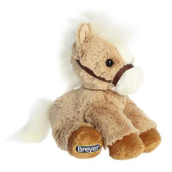Aurora Medium Bridle Buddies Horse Breyer Exquisite Stuffed Animal Brown 8"