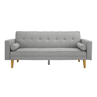 target gray futon