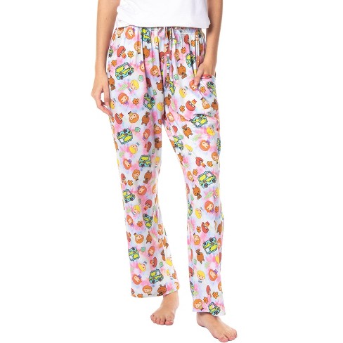 The Powerpuff Girls Womens' Tv Series Show Characters Sleep Pajama Pants  White : Target