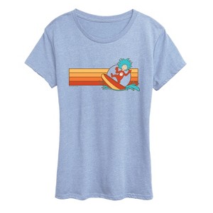 Women's - Dr. Seuss - Thing Surf Short Sleeve Graphic T-Shirt - 1 of 4