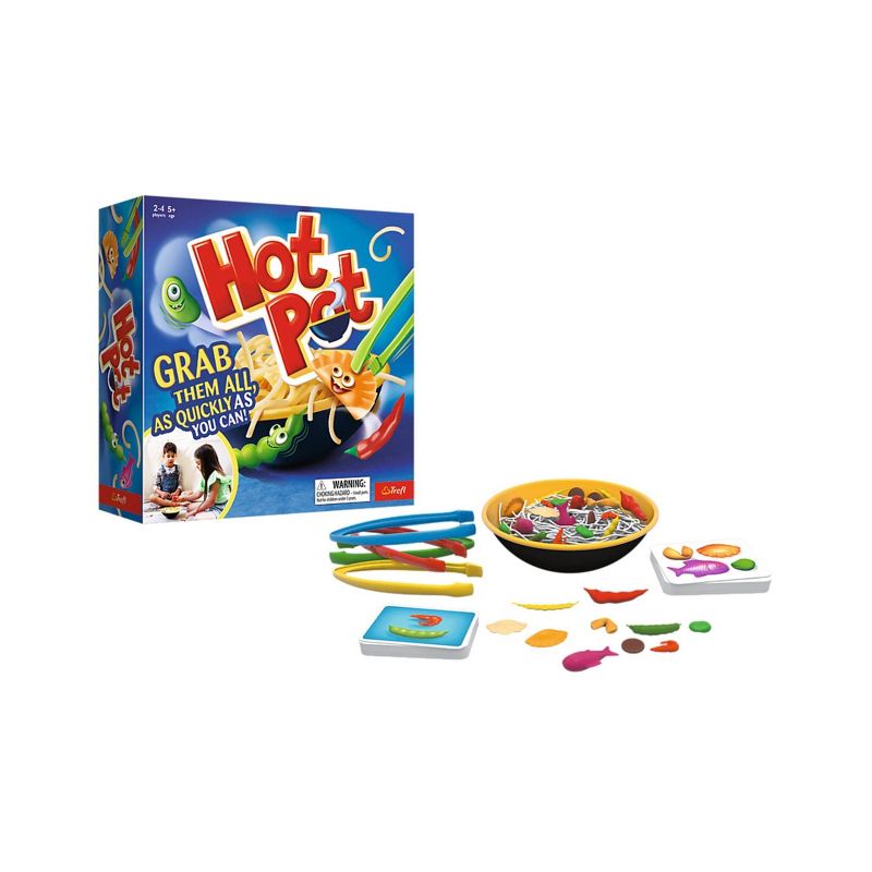 Trefl GamesHot Pot Game: Party Board Game, Creative Thinking, Ages 5+, 2-4 Players, Gender Neutral, 3 of 6