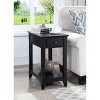 13" Bertie Accent Table Black Finish - Acme Furniture - 2 of 4