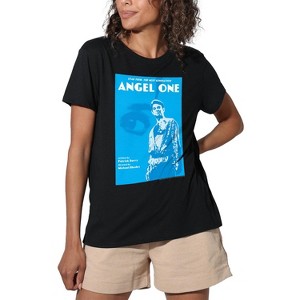 Women's Star Trek Tng Season 1 Episode 14 Loose T-Shirt Black - 1 of 4