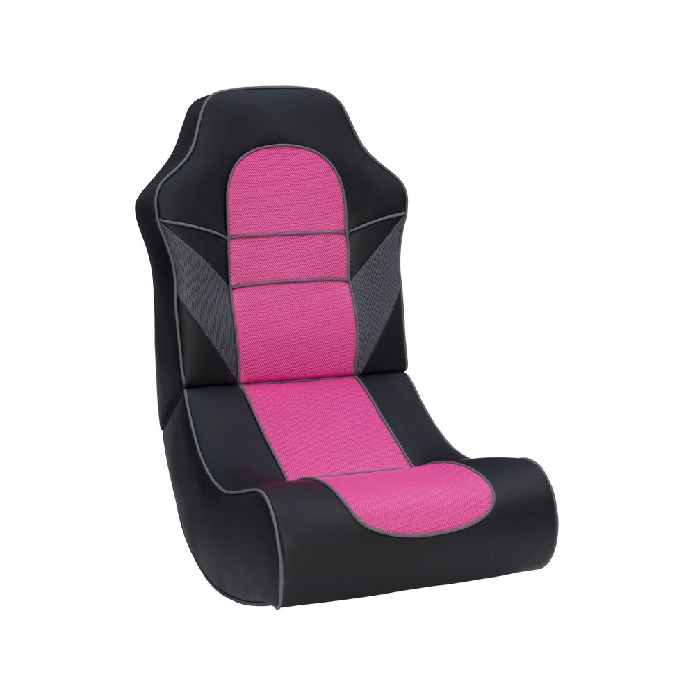 Photos - Rocking Chair Linon Jasper Gaming Chair Rocker Pink  