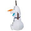 Gemmy Christmas Inflatable Olaf , 4 ft Tall, Multi - 3 of 4
