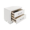 NicBex Nightstand with 2 Drawers,Modern Side Table with Storage Space and Wood Frame,Bedside Table for Bedroom,Living Room - 4 of 4