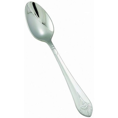 Restaurantware Imperial 18/10 Stainless Steel Table Spoon - 7 3/4 inch - 2 Count Box, Silver