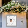 Brushed Signature Mat Picture Frame – Guest Book Alternative for Weddings, Graduations, or Retirement – Autograph Photo Mat for Signature Board - 4 of 4