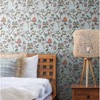 RoomMates Calypso Jungle Blue Peel and Stick 1pc Wallpaper - 3 of 4