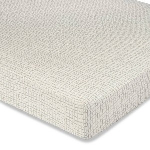 Crane Baby Cotton Sateen Fitted Crib Sheet - 1 of 4