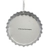 Kurt Adler 4.25 In Coca Cola Santa Bottle Cap Nostalgic Tree Ornaments - 2 of 3