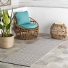 Home Conservatory Trellis Handwoven Indoor/Outdoor Area Rug - 2 of 4