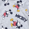 Disney Mickey Mouse Christmas Fleece Pullover Hoodie and Pants Outfit Set Infant to Little Kid - 4 of 4