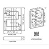 Decorotika,Esteban 61'' Tall Bookcase - 4 of 4