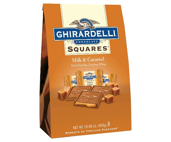 Ghirardelli Milk & Caramel Chocolate Squares - 15.96oz