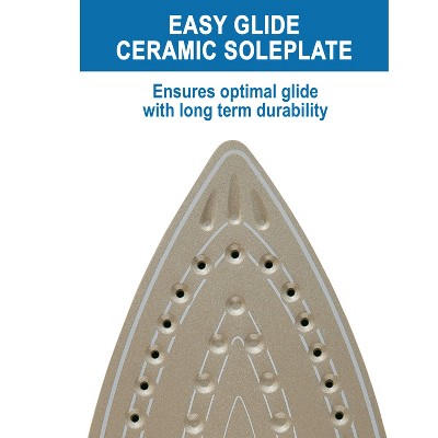 T-fal EcoMaster Blue Ceramic Soleplate Steam Iron