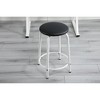 Tempered Glass Adjustable Drafting Printing Table with Chair - 3 of 4