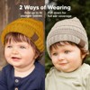 KeaBabies 3pk Warmzy Baby Beanies, 0-36 months Baby Hats, Baby Winter Hat for Newborn, Infant, Toddlers, Boys, Girls - 3 of 4