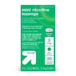 Nicotine 2mg Mini Lozenge Stop Smoking Aid - Mint - up & up™