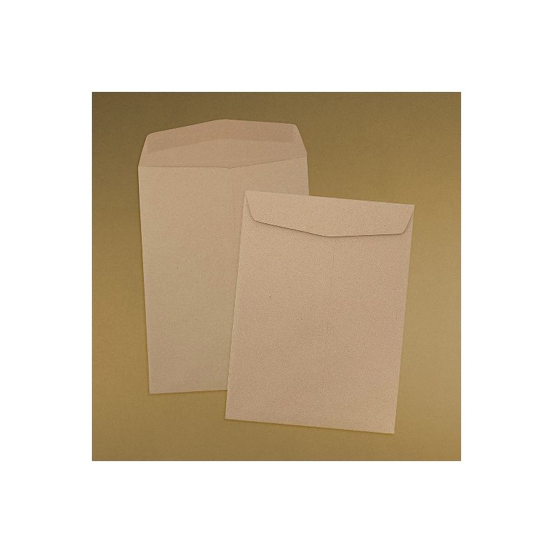 JAM Paper 10 x 13 Open End Catalog Envelopes Brown Kraft Paper Bag 6315603I, 4 of 5