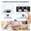Kismile Ice Maker 26-lbs. Ice Per day Countertop or portable - 4 of 4