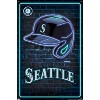 Trends International MLB Seattle Mariners - Neon Helmet 23 Unframed Wall Poster Prints - 4 of 4