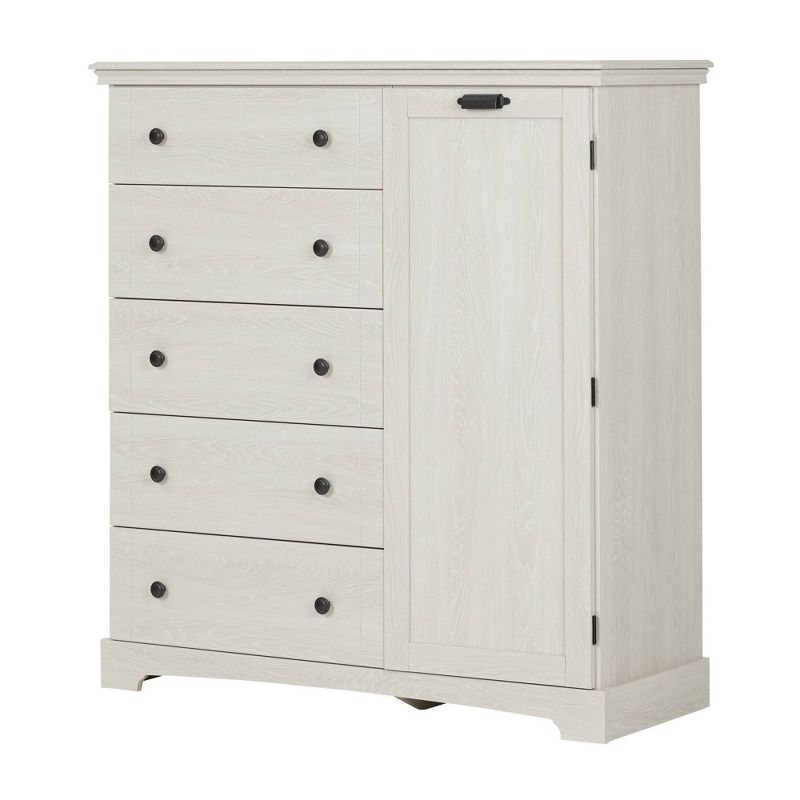 Avilla Door Chest with 5 Drawers - South Shore, 1 of 10