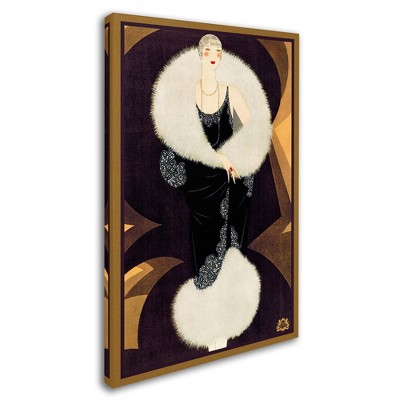 Trademark Fine Art -Vintage Lavoie 'Fashion Women 28' Canvas Art