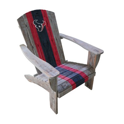 NFL Houston Texans Wooden Adirondack Chair