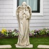 Northlight Standing Praying Angel Outdoor Garden Statue - 46" - 2 of 4