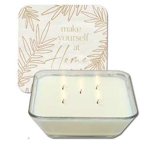 Courtside Market Elaine Swann Amber Hearth Collection ~ Brown Sugar Vanilla 20 oz Soy Wax Candle with Decorative Art Lid - 1 of 3