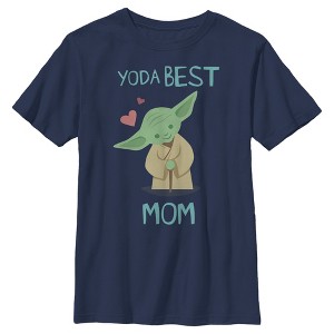 Boy's Star Wars: The Empire Strikes Back Mother's Day Best Mom Yoda  T-Shirt -  - - 1 of 4