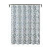 LunaLulinlk Floral Fabric Shower Curtain, 72" x 72" - 2 of 4