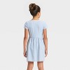 Girls' Short Sleeve Dress - Cat & Jack™ - 3 of 4
