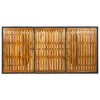 vidaXL Patio Table Dark Gray Poly Rattan and Solid Acacia Wood - 4 of 4
