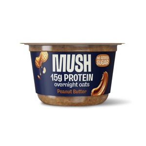 MUSH Peanut Butter Gluten Free Overnight Oats - 5.5oz - 1 of 4