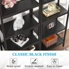 Lirago,4-Tier Arched Bookshelf – E1 Particleboard & Metal Frame – Stylish Storage for Home Office, Living Room - 4 of 4