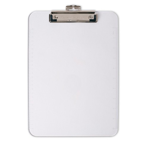 Charles Leonard Plastic Clipboard, Clear (Pack of 6) - image 1 of 1